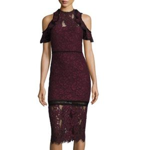 NWOT Alexis sexy cold shoulder dress